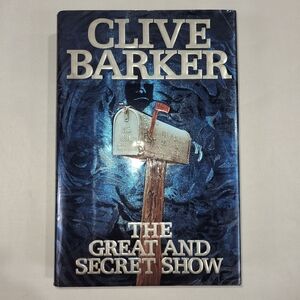 Clive Barker The Great & Secret Show 1989 Hardcover Book